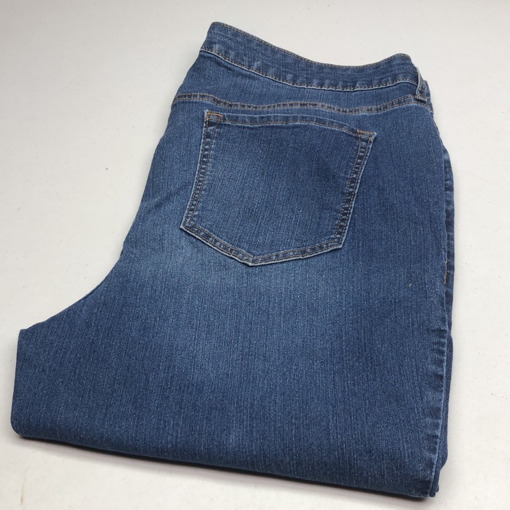 OLD NAVY SUPER SKINNY MID-RISE JEANS 18/34x28 ⭐️